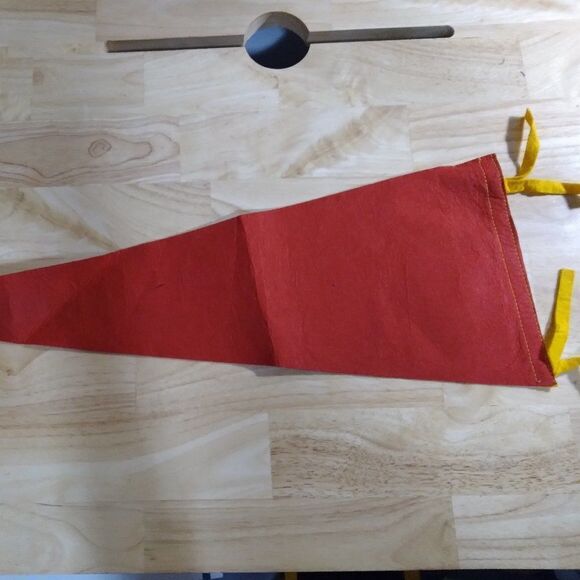 Vintage 60s Fishermen's Wharf SF Pennant Flag - Picture 7 of 7